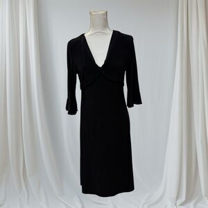 Jessica Howard black Cocktail Dress Whimsygoth Vintage Petite 12
